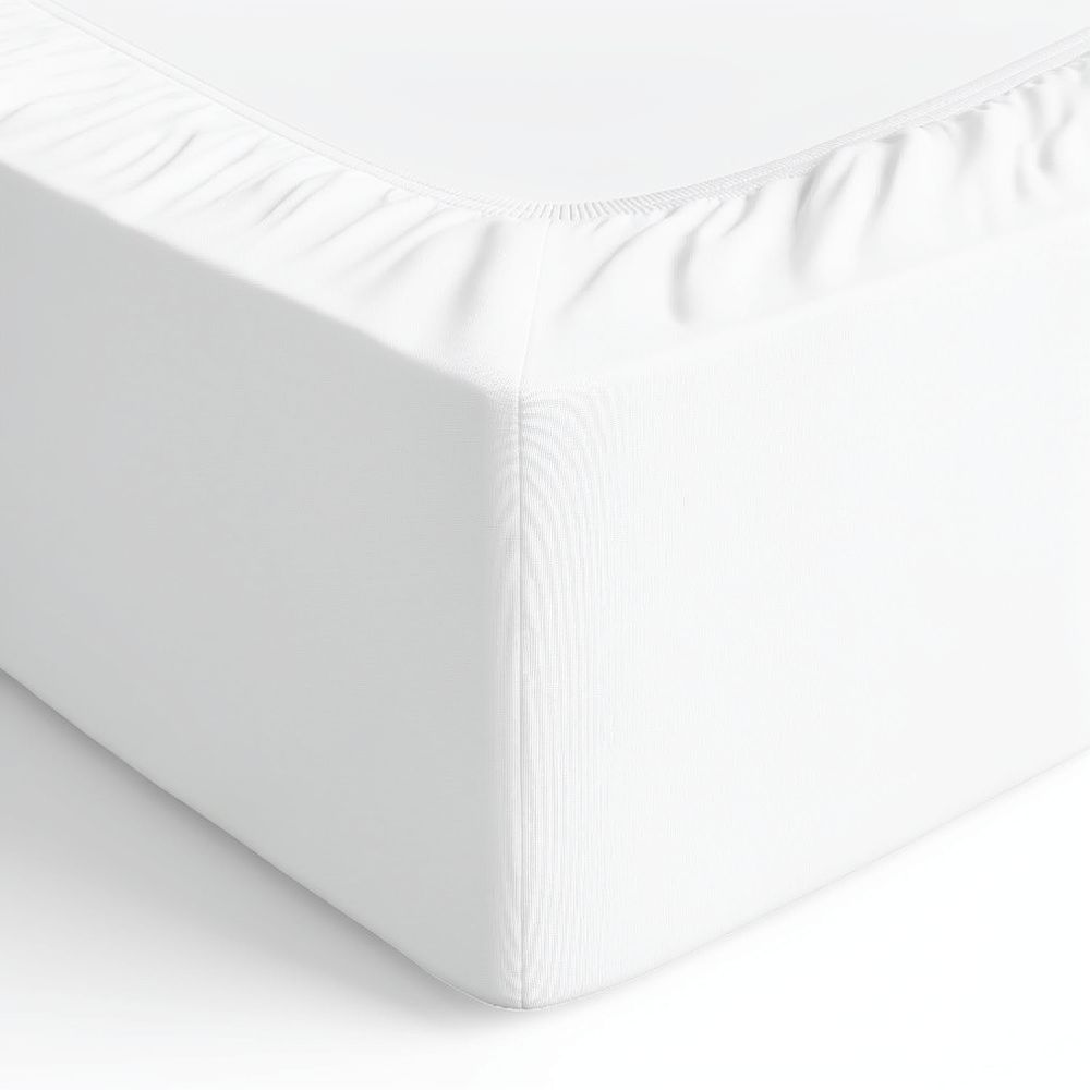 Fitted Bed Sheets Deep Pocket - Minimalistisches Bettwäsche-Set, einfarbig, Spannbettlaken, Baumwollstoff, Bettüberwurf,