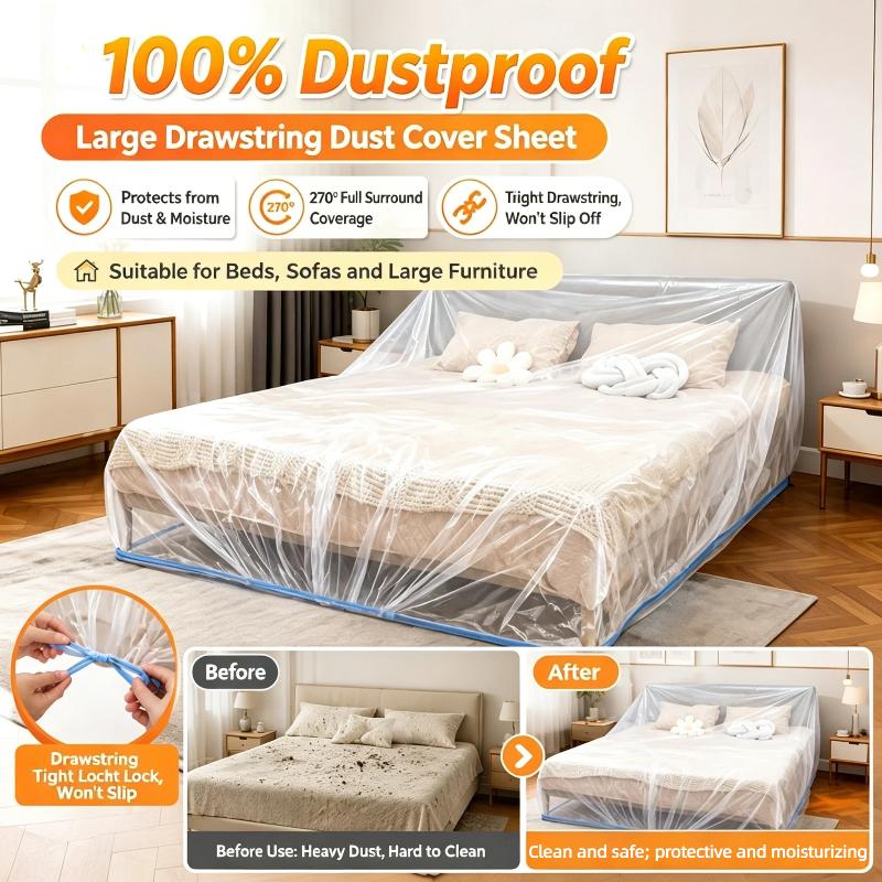 Waterproof Mattress Protector Breathable - Wasserdichter Einweg-Matratzenschoner Staubdichter Atmungsaktiver Hypoallergener Bezug