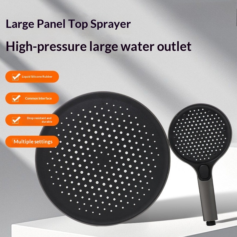 High Pressure Shower Head Handheld - Hochdruck-Handbrause-Set mit Sprühpistole für das Badezimmer
