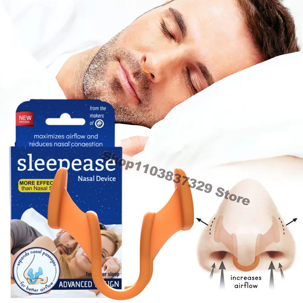 Anti Snore Contour Pillow - Anti-Schnarch-Nasendilatator Stoppen Sie das Schnarchen Silikon-Nasenklammer