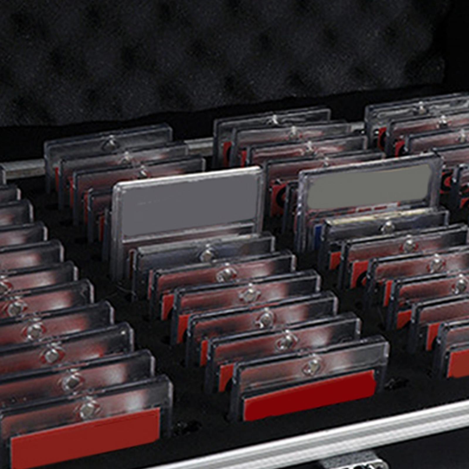 Storage & Organization - Große Karten-Aufbewahrungsbox mit weichem Schaumstoff für