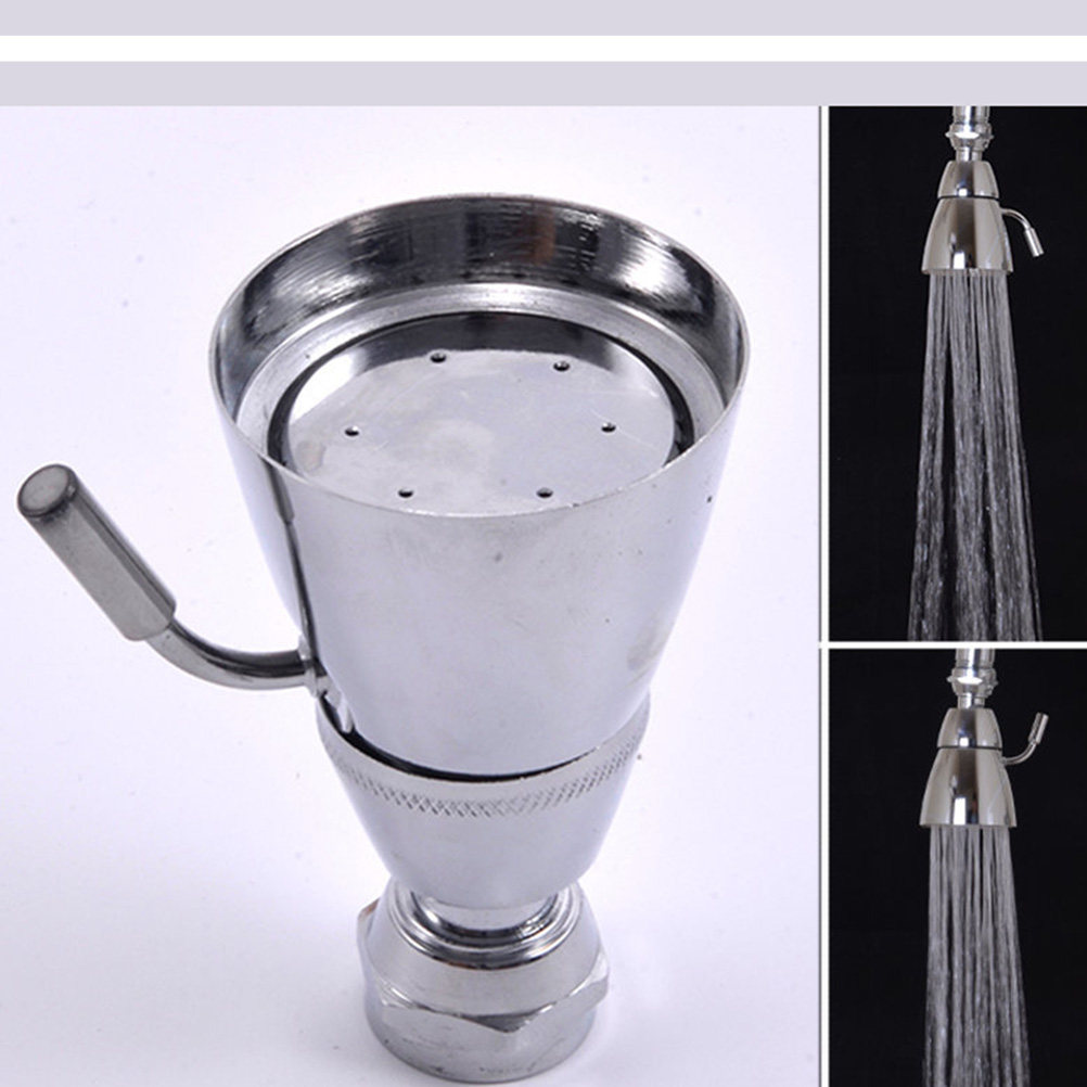 High Pressure Shower Head Handheld - Hochdruck-Duschkopf 2-Modus Wassersparend Zinklegierung Handbrause Verstellbarer