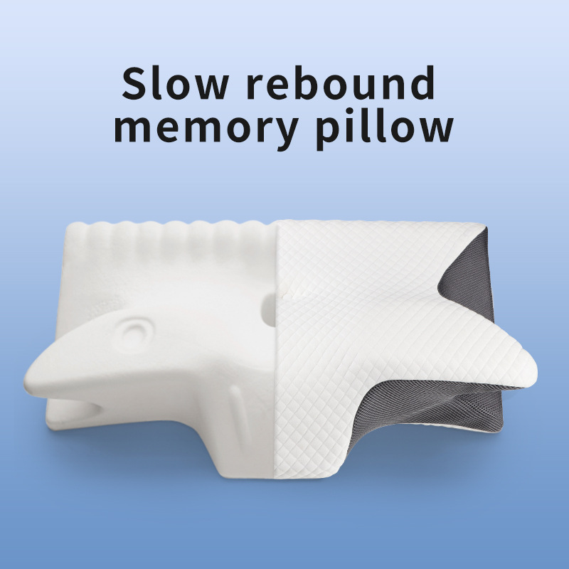 Memory Foam Orthopedic Pillow Neck Pain - Ergonomisches Nackenkissen aus Memory-Schaum, orthopädische Nackenstütze