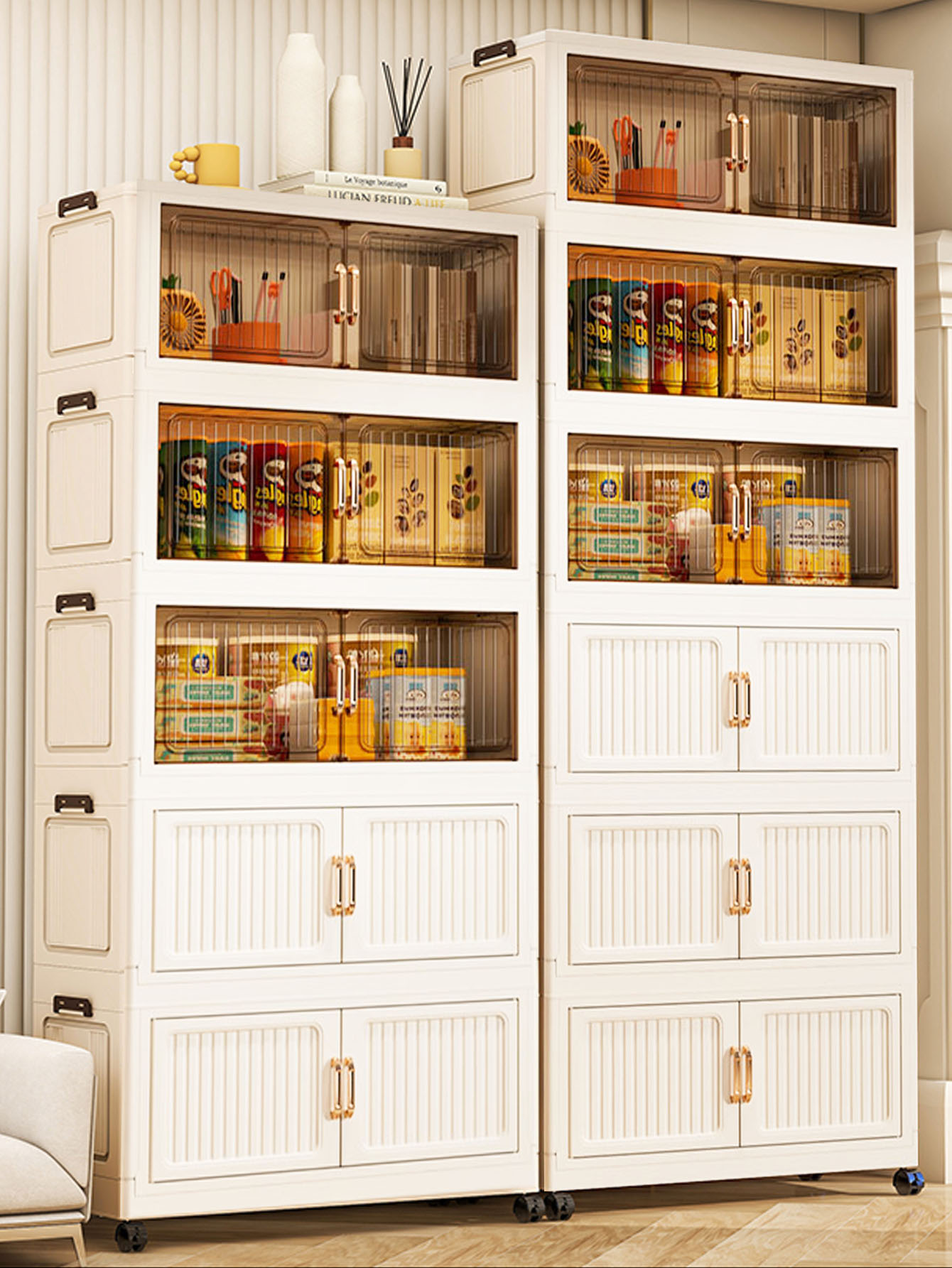 Zusammenklappbarer Rollschrank – Storage & Organization Bewertung und Preis