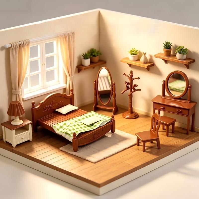 Neues Puppenhaus-Miniaturmöbel – Kitchen Bewertung und Preis