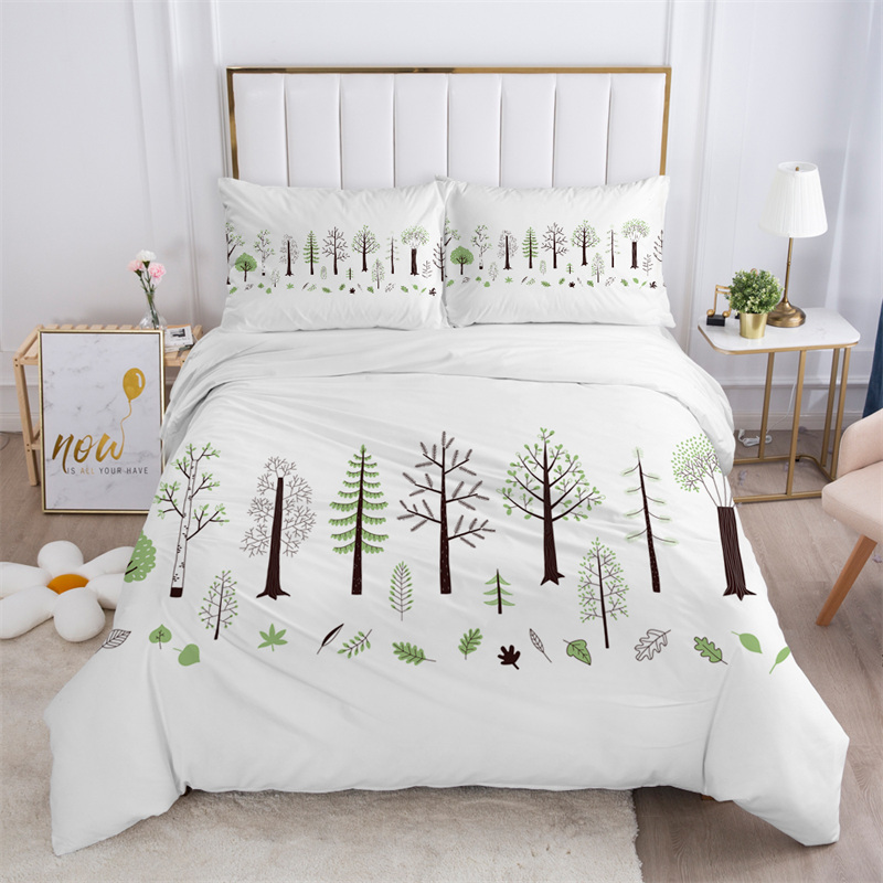 Weißes Bettwäsche-Set mit rust – Aesthetic Floral Duvet Cover Bewertung und Preis