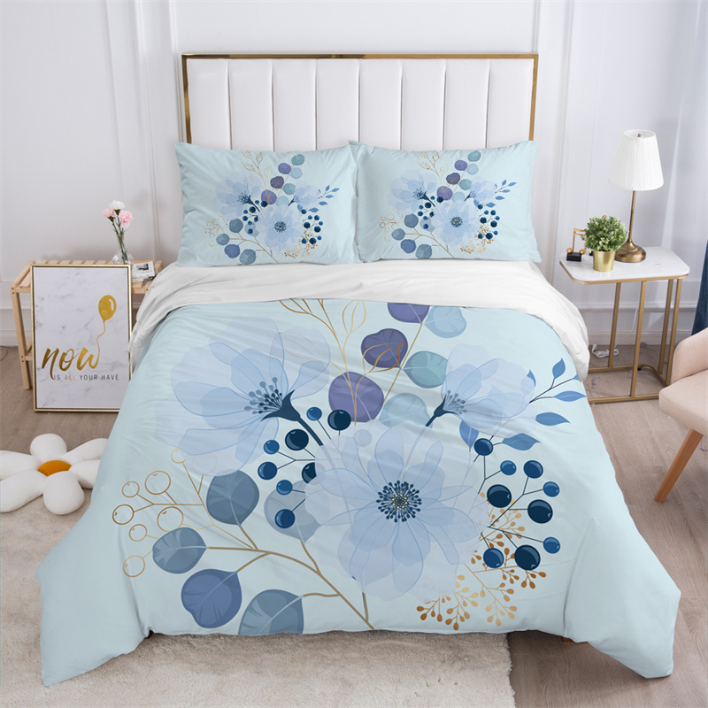 Weißes Bettwäsche-Set mit rust – Aesthetic Floral Duvet Cover Bewertung und Preis