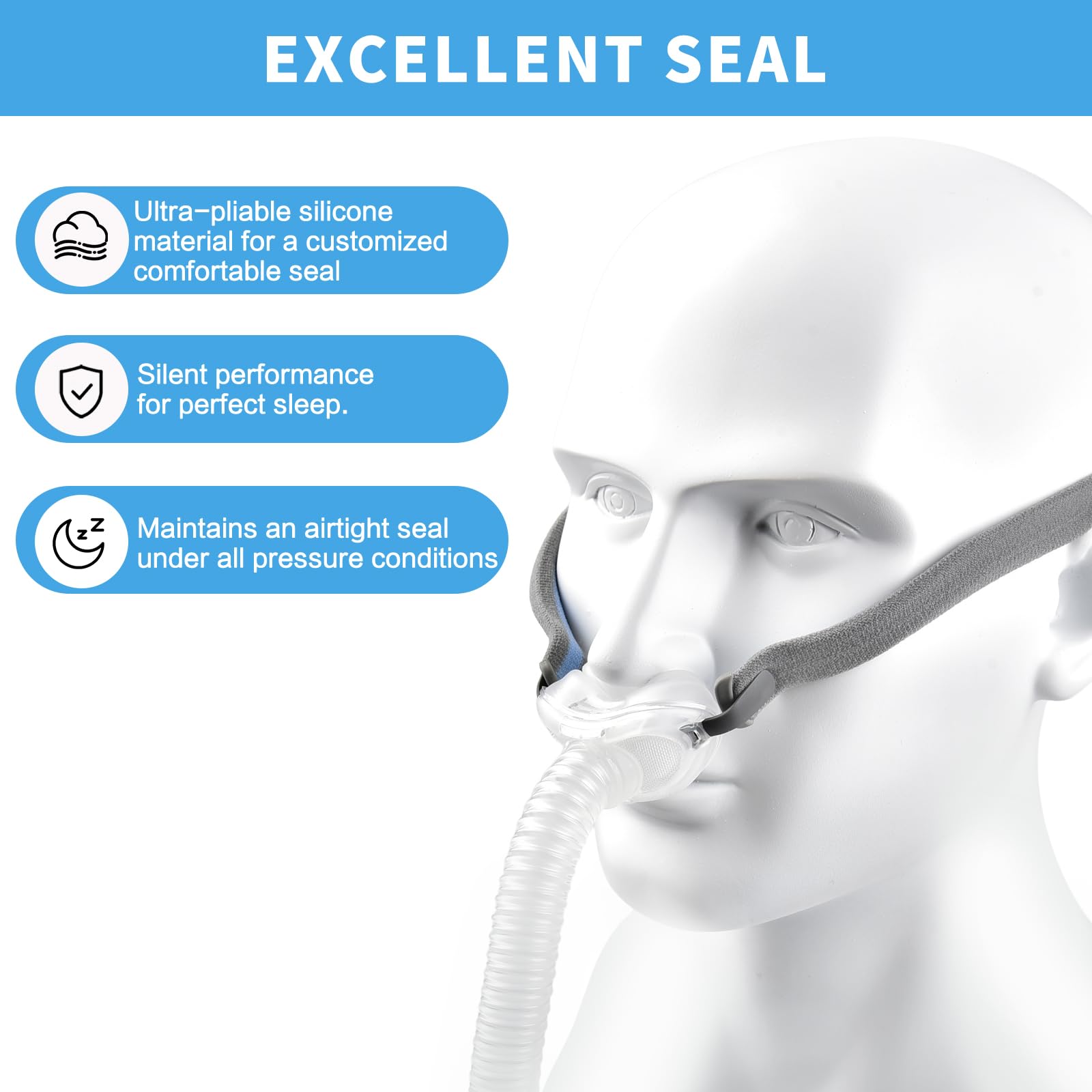 2 Stück P10 Nasenkissen AirFit – Anti Snore Contour Pillow Bewertung und Preis