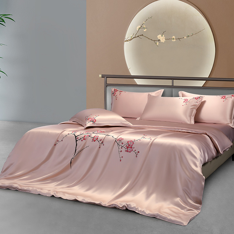 25 mm Maulbeerseidenblumen-Bet – Aesthetic Floral Duvet Cover Bewertung und Preis