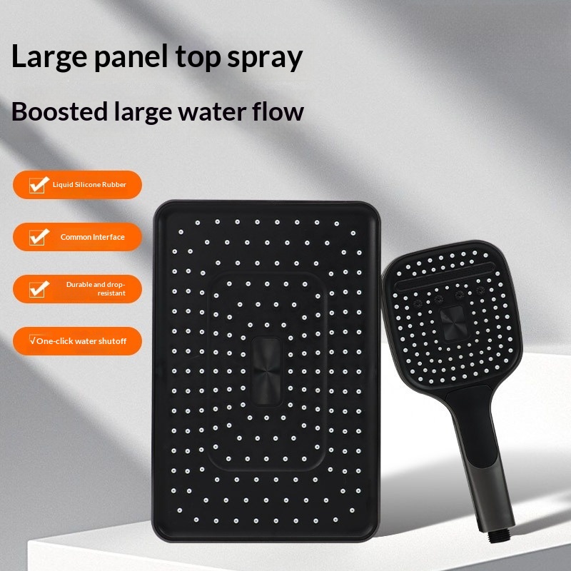 Turbo-Boost Duschkopf-Set mit  – High Pressure Shower Head Handheld Bewertung und Preis