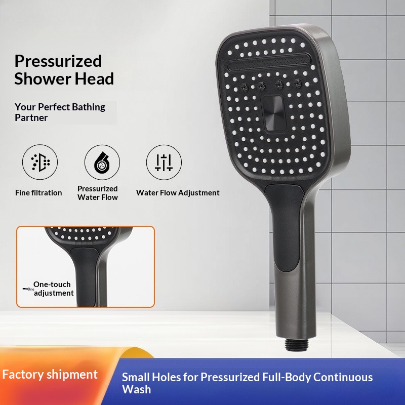 Turbo-Boost Duschkopf-Set mit  – High Pressure Shower Head Handheld Bewertung und Preis