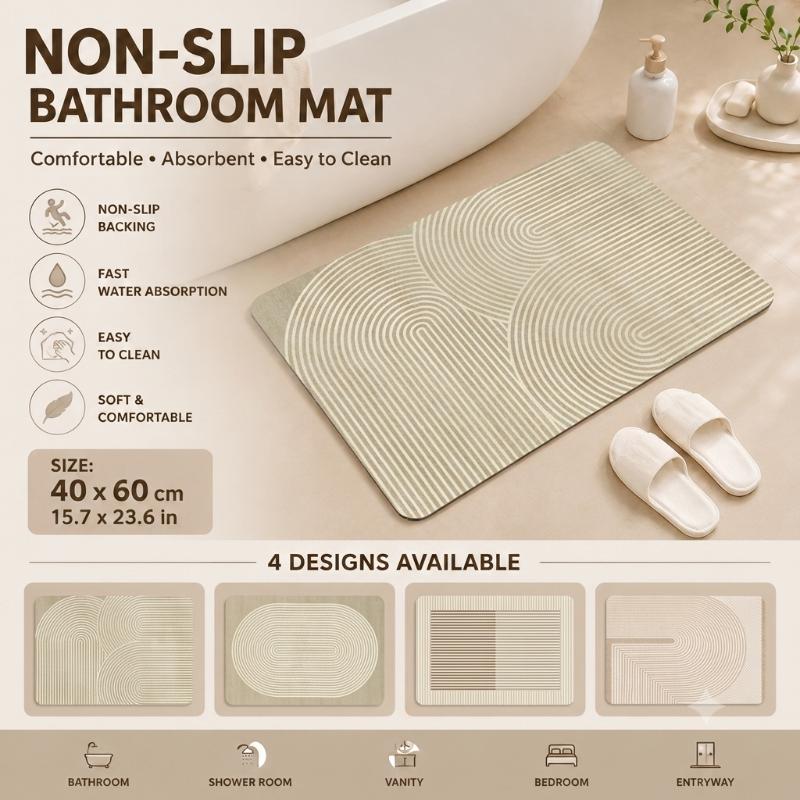 Diatomit-Badematte Schnell Tro – Quick Dry Diatomite Bath Mat Bewertung und Preis